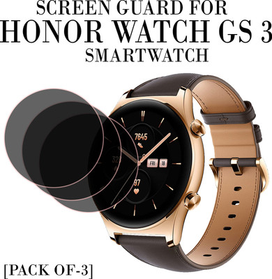 EJZATI Edge To Edge Screen Guard for HONOR WATCH GS 3 SMARTWATCH(Pack of 3)