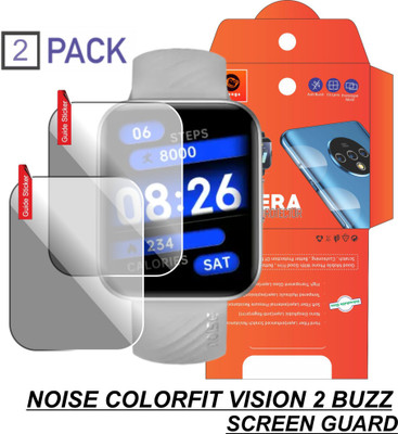KANCHA Impossible Screen Guard for NOISE COLORFIT VISION 2 BUZZ(Pack of 2)