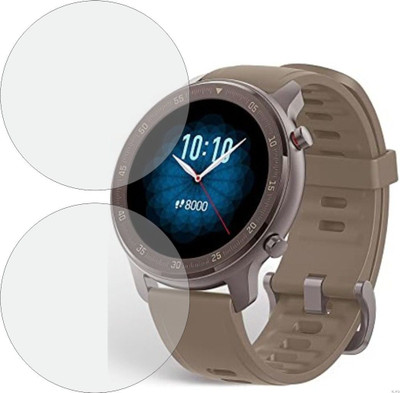 TELTREK Edge To Edge Screen Guard for AMAZFIT GTR TITANIUM(Pack of 2)