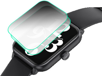 HIDEOUS Edge To Edge Screen Guard for DIZO Watch D2(Pack of 2)