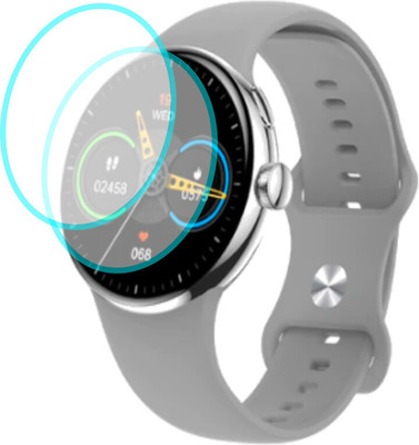 RapTag Edge To Edge Screen Guard for Fire Boltt Rock Smartwatch (.2.111)(Pack of 2)