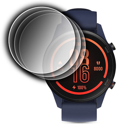 hirdesh Edge To Edge Screen Guard for MI Watch Revolve Active1.39(Pack of 3)