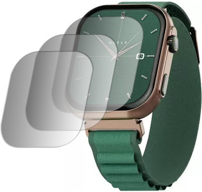 DOUMOF Edge To Edge Screen Guard for Boult CrownX SMARTWATCH(Pack of 3)