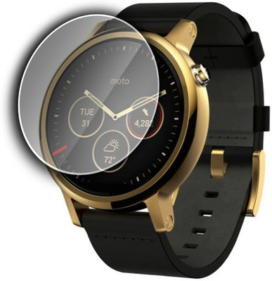 YCHROZE Edge To Edge Screen Guard for MOTOROLA Moto 360 2nd Gen 46 mm(Pack of 1)