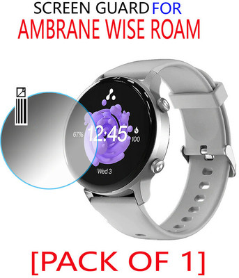 YCHROZE Edge To Edge Screen Guard for AMBRANE WISE ROAM(Pack of 1)