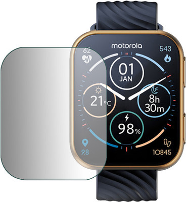 DOUMOF Edge To Edge Screen Guard for Motorola Moto Watch 200 SCREEN GUARD(Pack of 1)