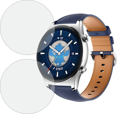 Fasheen Edge To Edge Screen Guard for HONOR WATCH GS 3(Pack of 2)