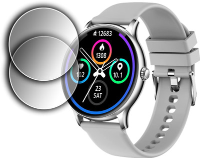 ejzatex Edge To Edge Screen Guard for FIRE BOLTT PHOENIX ULTRA SMARTWATCH(Pack of 2)