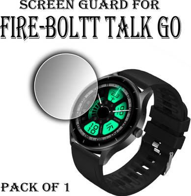 EJZATI Edge To Edge Screen Guard for FIRE BOLTT TALK GO SMARTWATCH SCREEN GUARD(Pack of 1)