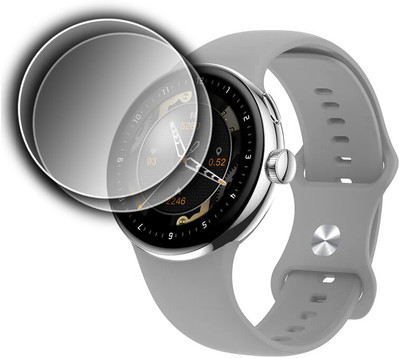 DOUMOF Edge To Edge Screen Guard for Fire Boltt Rock SMARTWATCH(Pack of 2)