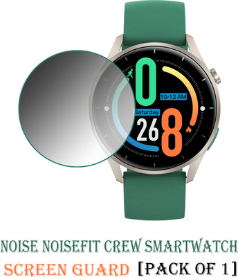 EJZATI Edge To Edge Screen Guard for NOISE NOISEFIT CREW SMARTWATCH(Pack of 1)