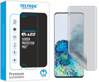 TELTREK Edge To Edge Screen Guard for Samsung S20 Plus (Nano Liquid Anti Glare Matte)(Pack of 1)