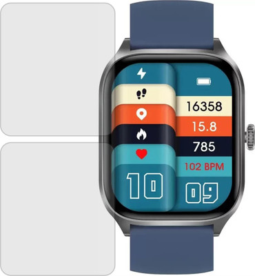 TELTREK Edge To Edge Screen Guard for Timex iConnect Calling Max(Pack of 2)