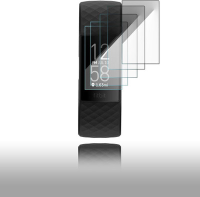 Enlinea Edge To Edge Screen Guard for Fitbit Charge 4(Pack of 5)