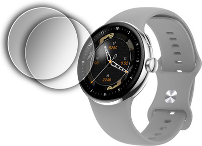 ejzatex Edge To Edge Screen Guard for FIRE BOLTT ROCK SMARTWATCH(Pack of 2)