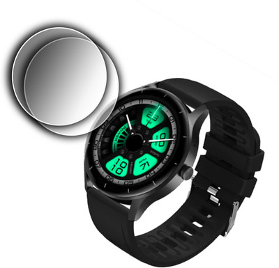 ejzatex Edge To Edge Screen Guard for FIRE BOLTT TALK GO SMARTWATCH SCREEN GUARD(Pack of 2)