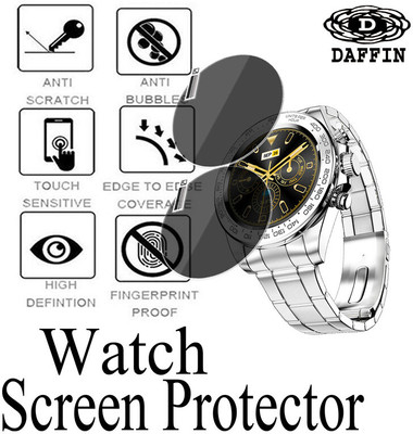 daffin Edge To Edge Screen Guard for Fire-Boltt Blizzard(Pack of 2)