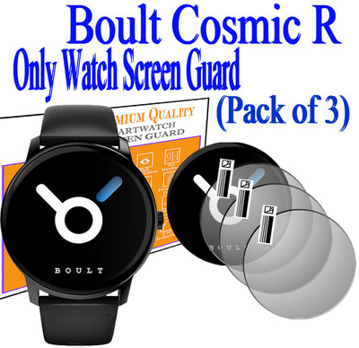 daffin Edge To Edge Screen Guard for Boult Cosmic R(Pack of 3)