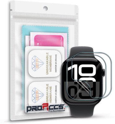 PROACCS Edge To Edge Screen Guard for APPLE WATCH SERIES 10 (46MM)(Pack of 2)