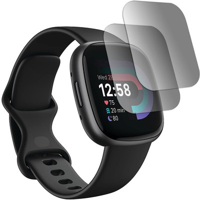DOUMOF Edge To Edge Screen Guard for Fitbit Versa 4 SCREEN(Pack of 2)
