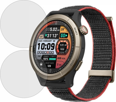 TELTREK Edge To Edge Screen Guard for Amazfit Cheetah Pro(Pack of 2)