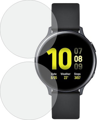 TELTREK Edge To Edge Screen Guard for Samsung Galaxy Watch Active2 Aluminium 44mm Wifi(Pack of 2)
