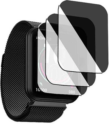 HIDEOUS Edge To Edge Screen Guard for boAt Xtend Plus(Pack of 3)