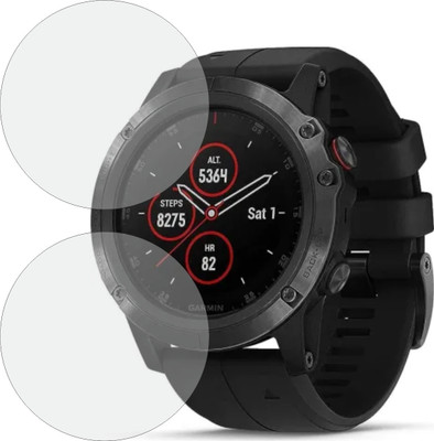 Mobling Edge To Edge Screen Guard for Garmin Fenix 5X Plus(Pack of 2)