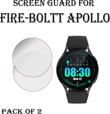 EJZATI Edge To Edge Screen Guard for FIRE BOLTT TALK 3 SMARTWATCH(Pack of 2)