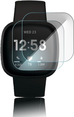Enlinea Edge To Edge Screen Guard for Fitbit Sense 2(Pack of 2)