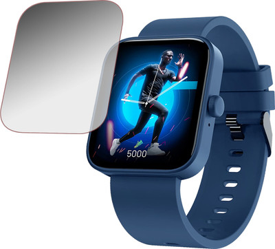 EJZATI Edge To Edge Screen Guard for CROSSBEATS IGNITE SPECTRA PLUS SMARTWATCH(Pack of 1)