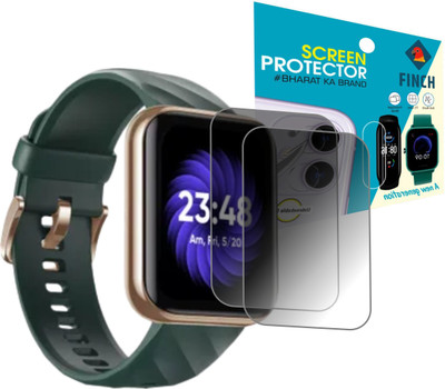 FINCH Edge To Edge Screen Guard for DIZO WATCH D SMART WATCH(Pack of 2)