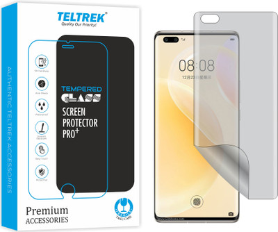 TELTREK Edge To Edge Screen Guard for Huawei Nova 8 Pro 4G (Nano Liquid Anti Glare Matte)(Pack of 1)