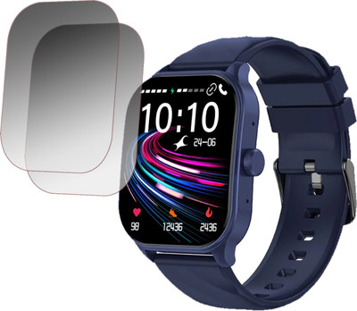 ejzatex Edge To Edge Screen Guard for FASTRACK REVOLTT FS1 PRO SMARTWATCH SCREEN GUARD(Pack of 2)