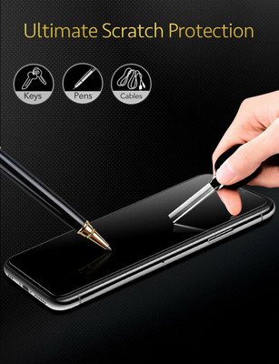 XTRENGTH Edge To Edge Tempered Glass for REALME X3 Superzoom(Pack of 1)