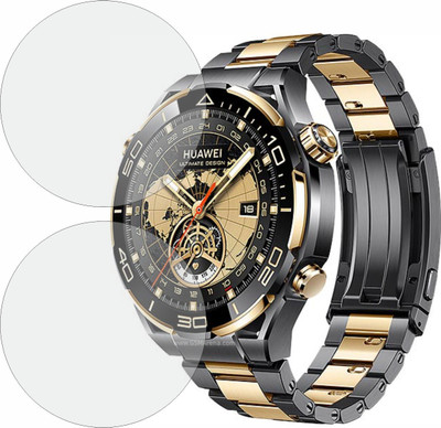 TELTREK Edge To Edge Screen Guard for Huawei Watch Ultimate Design(Pack of 2)