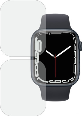 TELTREK Edge To Edge Screen Guard for Apple Watch Edition Series 7 41 mm(Pack of 2)