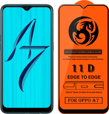 HQ Protection Edge To Edge Screen Guard for Oppo A7(Pack of 1)
