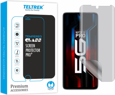 TELTREK Edge To Edge Screen Guard for Infinix Note 12 Pro 5G X671B (Nano Liquid Anti Glare Matte)(Pack of 1)