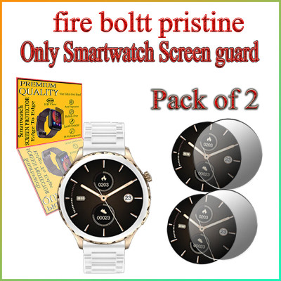 daffin Edge To Edge Screen Guard for Fire-Boltt Pristine(Pack of 2)