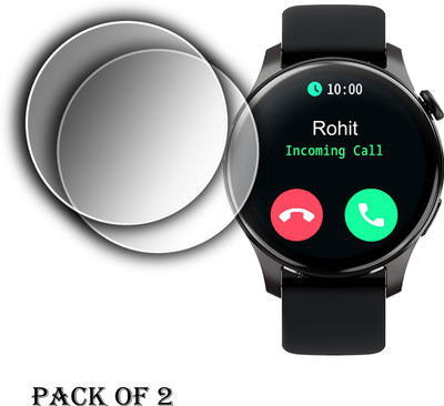 ejzatex Edge To Edge Screen Guard for TITAN TALK SMARTWATCH(Pack of 2)