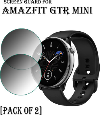 EJZATI Edge To Edge Screen Guard for AMAZFIT GTR MINI SMARTWATCH(Pack of 2)