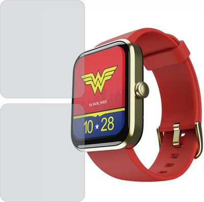 TELTREK Edge To Edge Screen Guard for boAt Watch Xtend Wonder Women DC(Pack of 2)