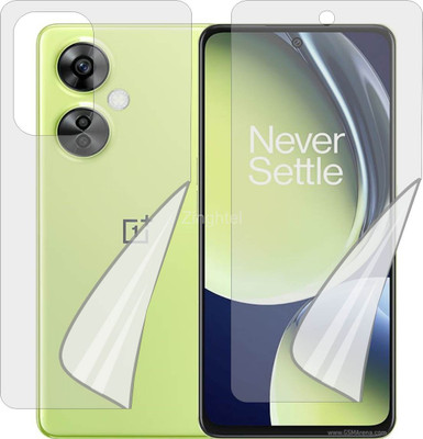 ZINGTEL Edge To Edge Screen Guard for ONEPLUS NORD CE 3 LITE (Edge To Edge TPU)(Pack of 1)