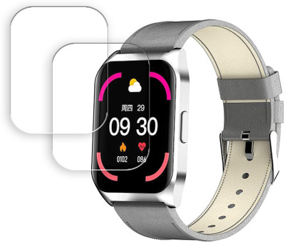 SOMTONE Edge To Edge Screen Guard for French Connection Smart Man smartwatch 1.69 inch SMARTWATCH SCREEN GUARD(Pack of 2)