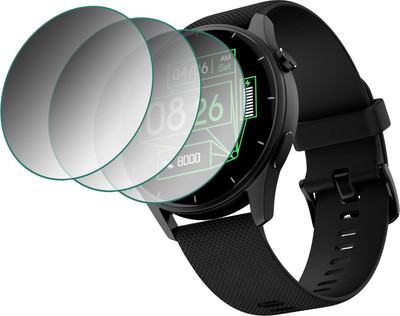 ejzatex Edge To Edge Screen Guard for NOISE CREW SMARTWATCH(Pack of 3)
