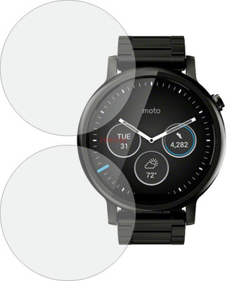 ZINGTEL Edge To Edge Screen Guard for MOTOROLA MOTO 360 46 mm 2ND GEN(Pack of 2)