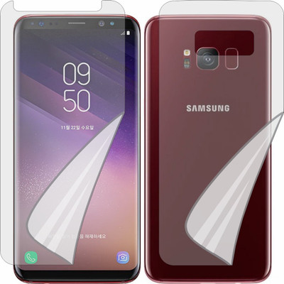 TELTREK Front and Back Screen Guard for SAMSUNG GALAXY S8 LITE(Pack of 1)