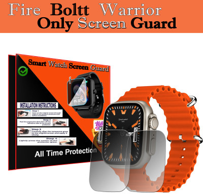 HIDEOUS Edge To Edge Screen Guard for Fire-Boltt Warrior(Pack of 2)
