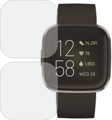 TELTREK Edge To Edge Screen Guard for Fitbit Versa 2(Pack of 2)